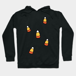 Candy Corn Halloween Pattern Hoodie